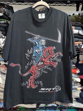Warren Lotas X Hellcat Red Eye Shirt Size Xl